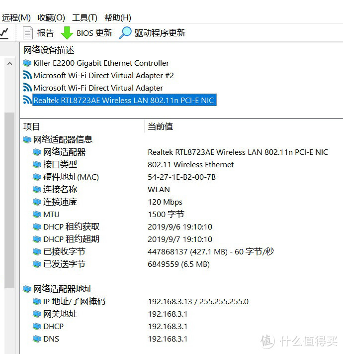 AIDA64标注的参数