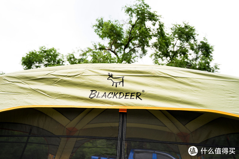 夏季自驾露营的高B格神器——黑鹿彩虹防虫天幕测评