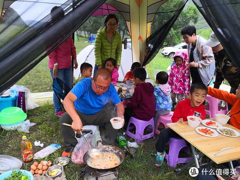 夏季自驾露营的高B格神器——黑鹿彩虹防虫天幕测评