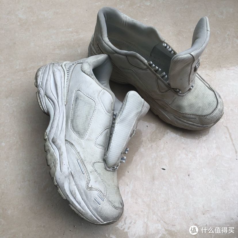 vanish漂白粉洗网面白鞋实录