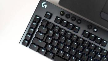 罗技G813键盘外观展示(按钮|滚轮|脚架)