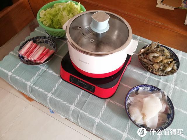 麻辣牛油+海鲜，臻米智能升降火锅刷起来就是香