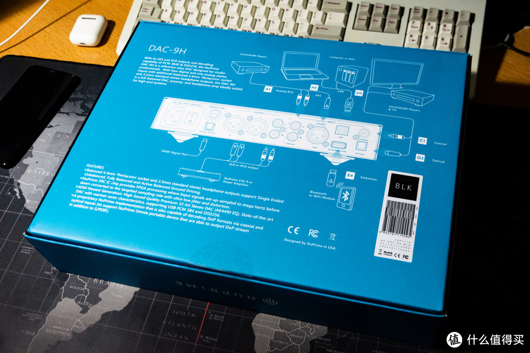 新派 NuPrime DAC-9H 解码耳放一体机开箱