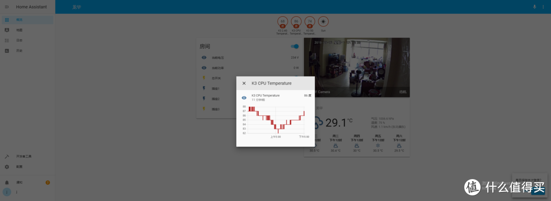 k3 cpu 温度记录