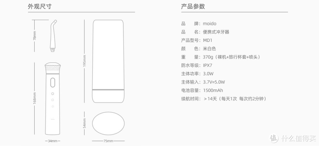 保护牙齿新主张——moido冲牙器体验