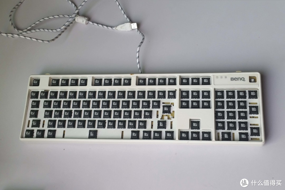 明基 BenQ 天机镜KX890机械键盘 改樱桃mx银轴 记录