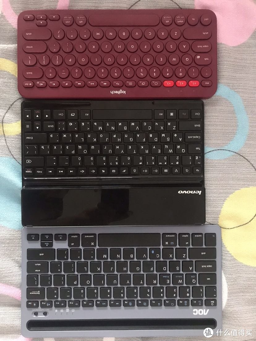 几个网红键盘的对比，联想ibk500、aoc kb701、罗技k380、k480