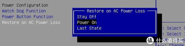 开启BIOS的AC Recovery相关功能