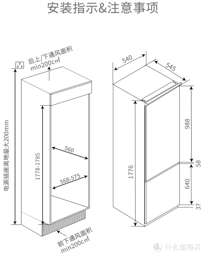 嵌入式冰箱比传统冰箱好在哪呢？快来这里，我有答案！！