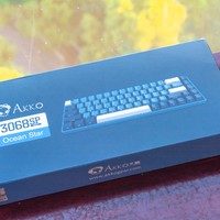 AKKO 3068海洋之星机械键盘外观图片(按键|指示灯|防滑垫|脚撑|键帽)