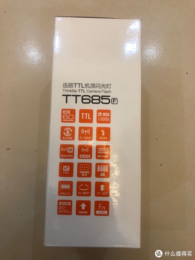 Godox TT685 闪光灯for 富士相机开箱试用