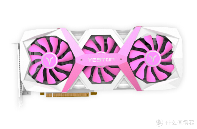 冰清玉洁“女装大佬”：Yeston 盈通 推出 RX 5700XT 8G D6 游戏高手显卡