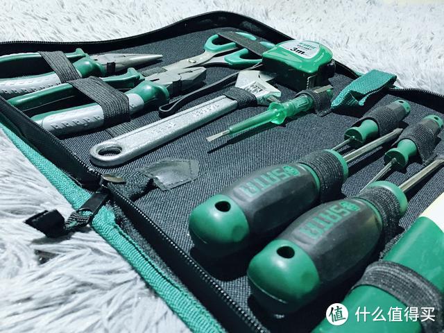 世达12件套家用基本工具评测体验，小工具大用处，居家好帮手！