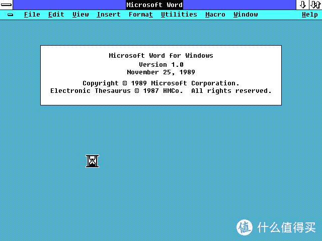 Microsoft Word For Windows 1.0