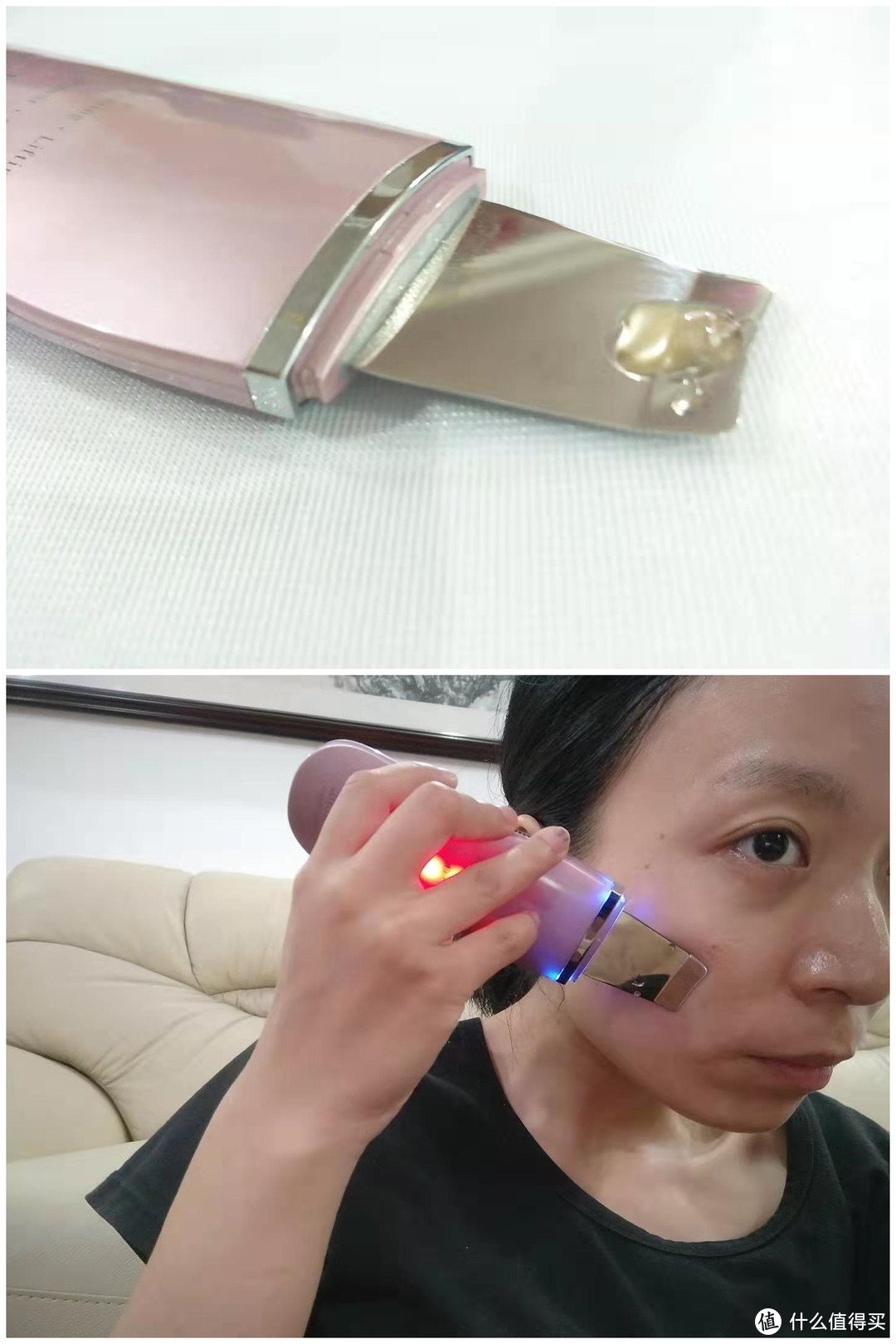 日本原装进口belulu  Aquarufa超声波技术无痛无伤害铲黑头粉刺、美容护肤家用仪器