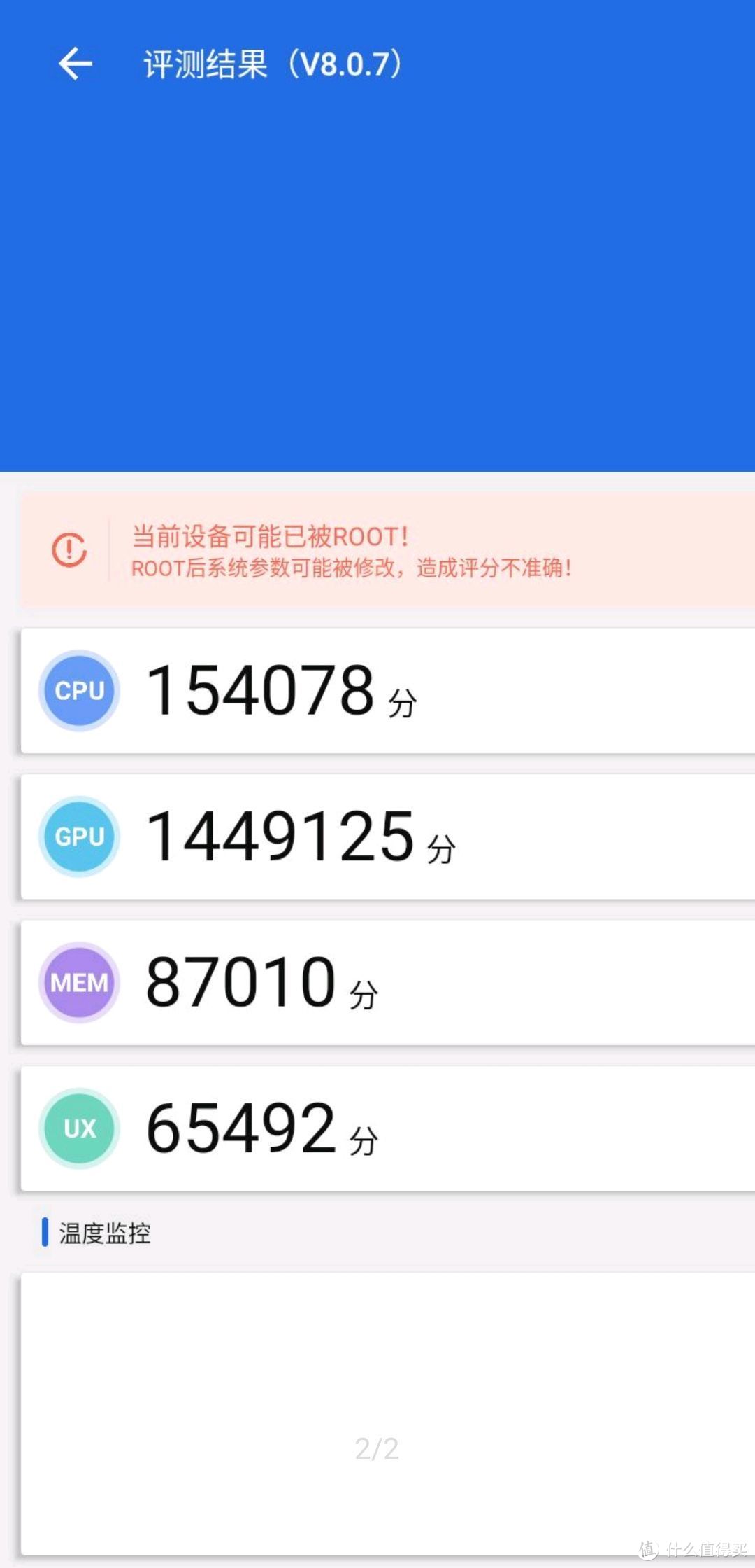 枯燥的雷兔兔V8跑分（所有模拟器跑分GPU分数均无效）