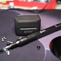 世达SATA PEN外观展示(批头|刀身|按键|接口|电池仓)