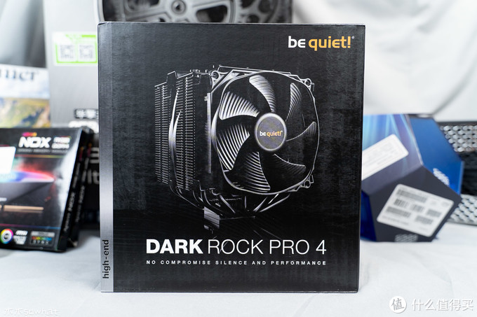 噪音24.3db，9900K超频到5G也压得住，Be quiet! 德商必酷Dark Rock Pro 4散热器体验