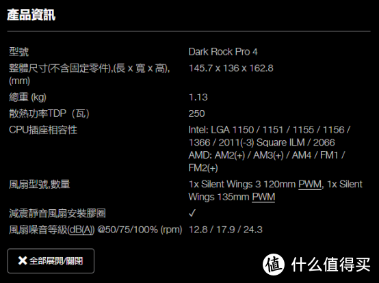 噪音24.3db，9900K超频到5G也压得住，Be quiet! 德商必酷Dark Rock Pro 4散热器体验