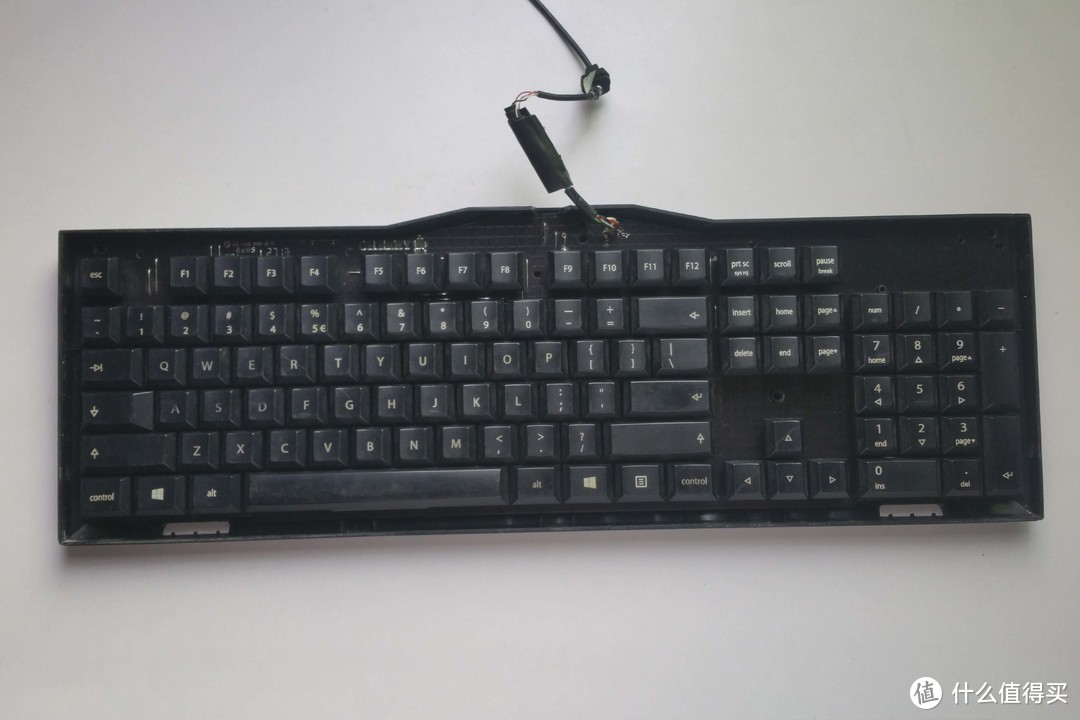 樱桃 cherry g80-3800 黑轴机械键盘 修复