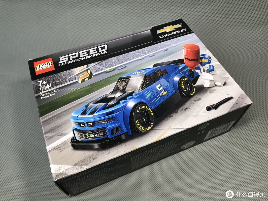 百元小跑车：LEGO 超级赛车 75891 雪佛兰卡罗ZL1赛车