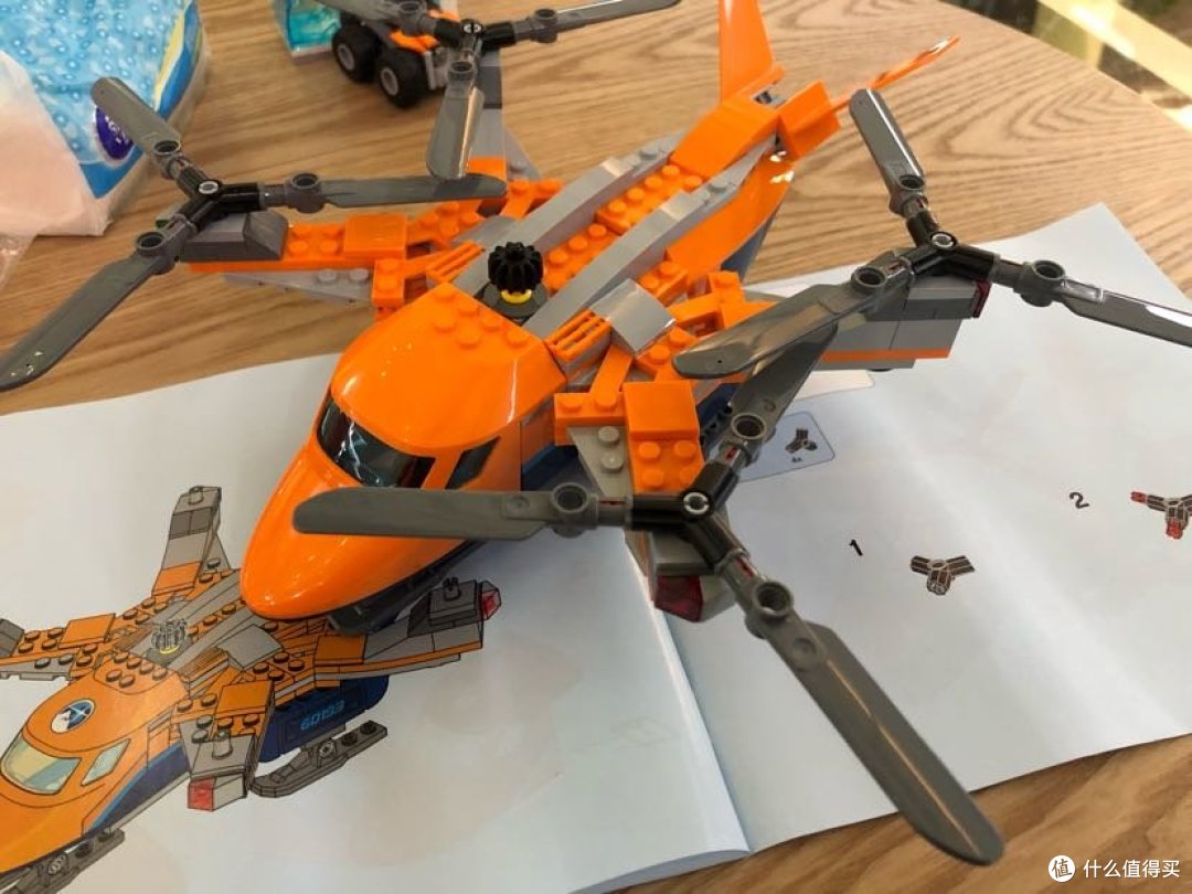 积木们篇七极地探险挖出剑齿虎乐高60193城市系列空中运输机