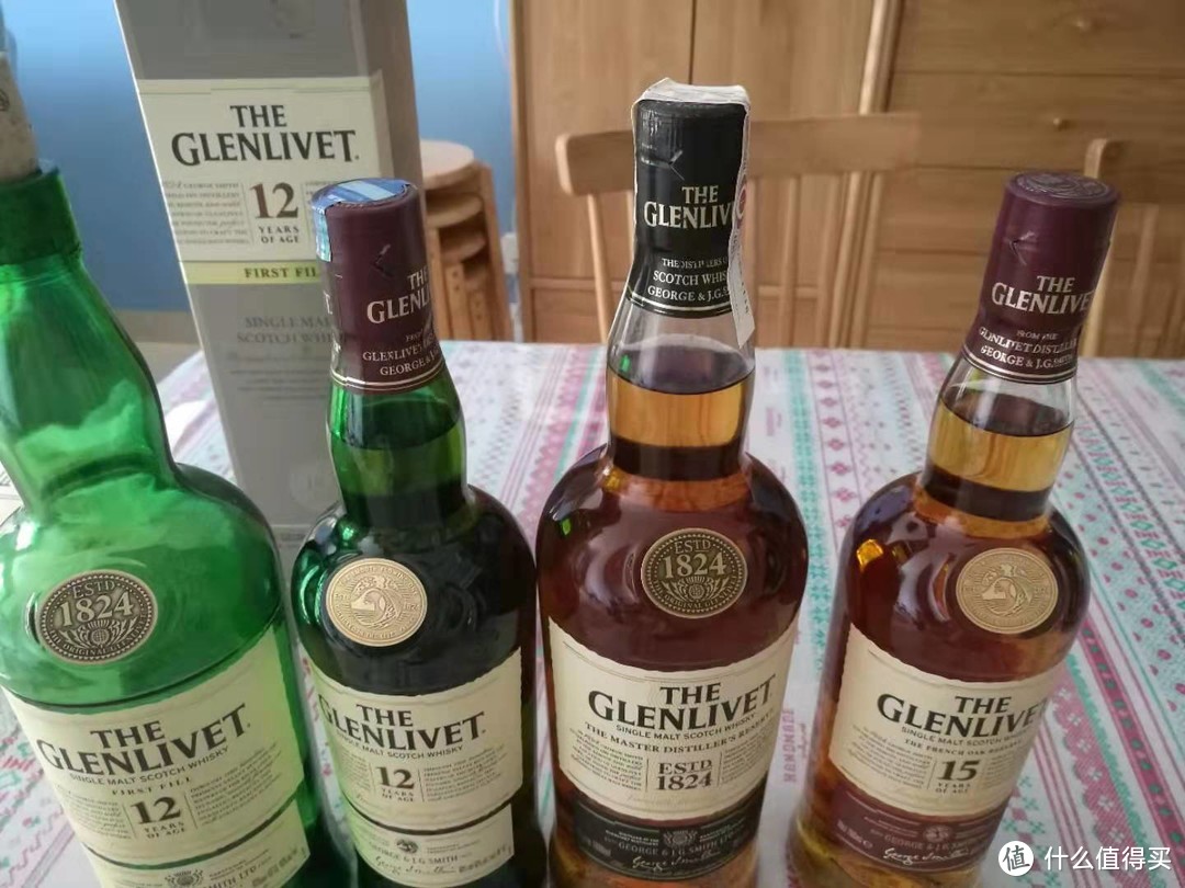 格兰威特 The Glenlivet 12/15 - X宝初体验，简评