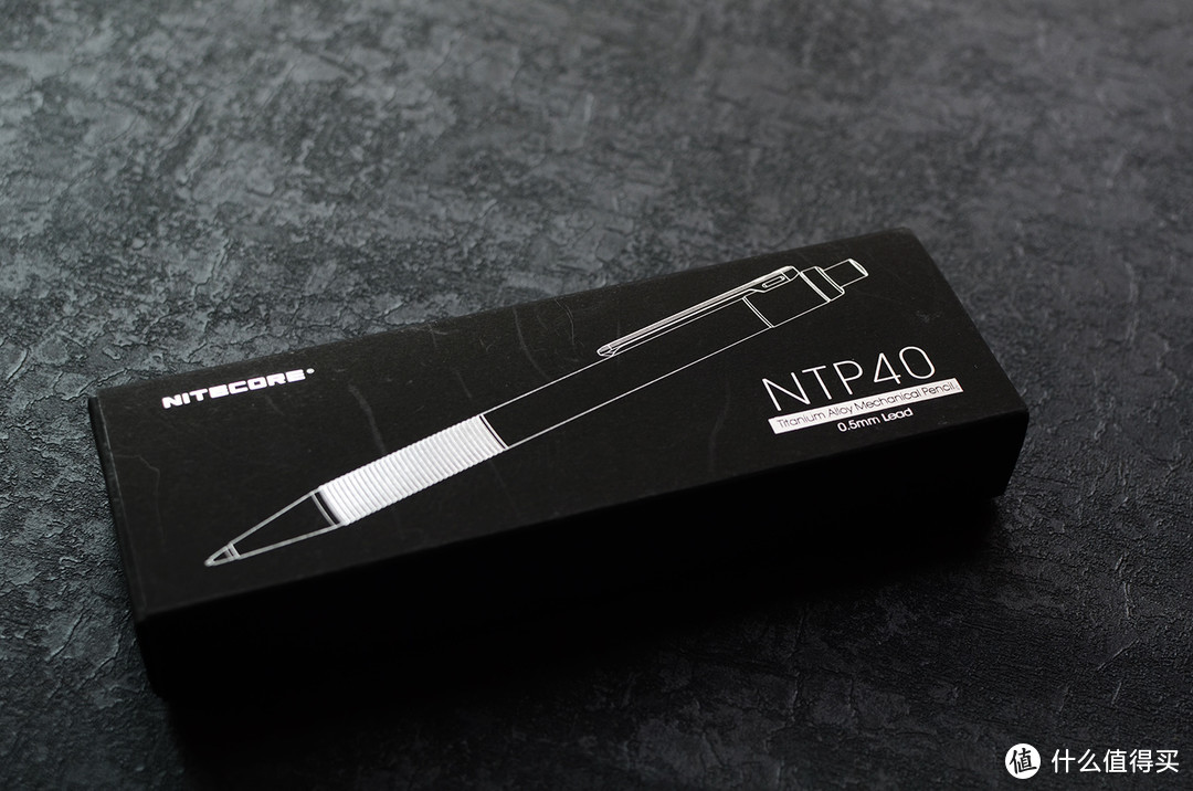 书写精彩人生——NITECORE NTP40钛合金自动铅笔