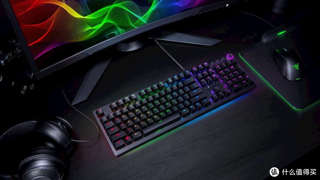 更快更轻盈：Razer 雷蛇 发布新款Huntsman Elite V2“猎魂光蛛”精英版机械键盘