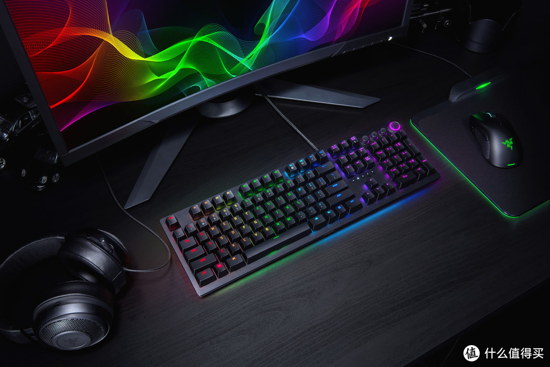 更快更轻盈：Razer 雷蛇 发布新款Huntsman Elite V2“猎魂光蛛”精英版机械键盘