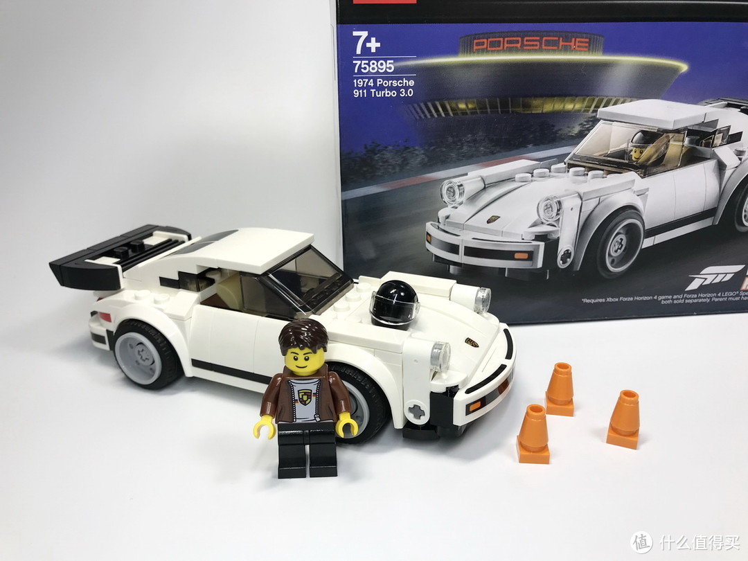 LEGO 超级赛车 75895 1974年保时捷911Tubro 3.0