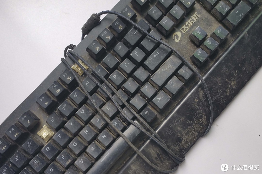 达尔优 CK550 BOX白轴 热插拔机械键盘 修复