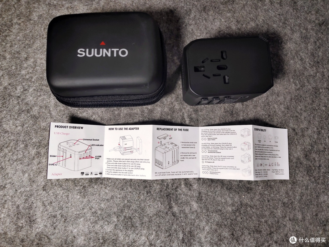 马兰虾的数字生活篇十颂拓定制版国际旅行万能充电器晒单u口c口一个都