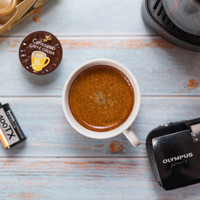 初试胶囊咖啡：奇堡小易胶囊咖啡机，一台机子三种口味