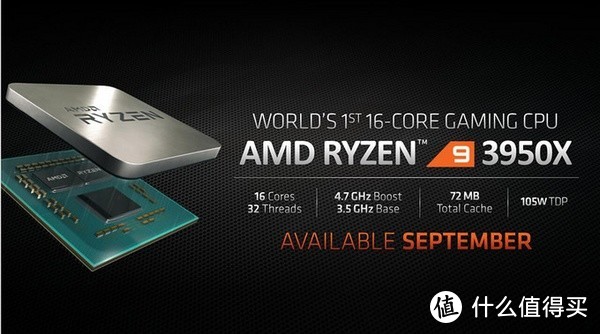 先睹为快：AMD Ryzen 9 3950X全核心超频至4.4GHz，推迟至11月上市