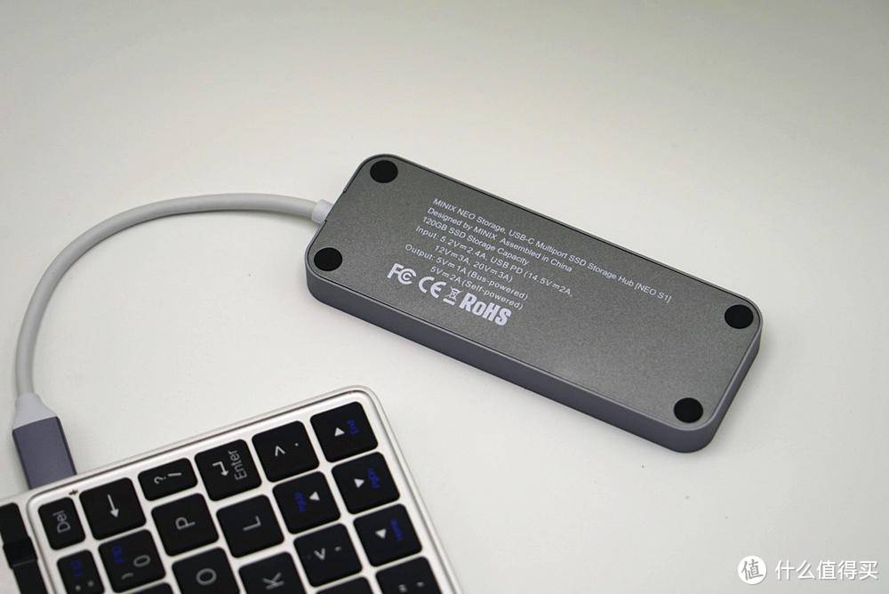 实用小配件体验，给超极本一款USB-C口的MINIX固态硬盘兼拓展坞
