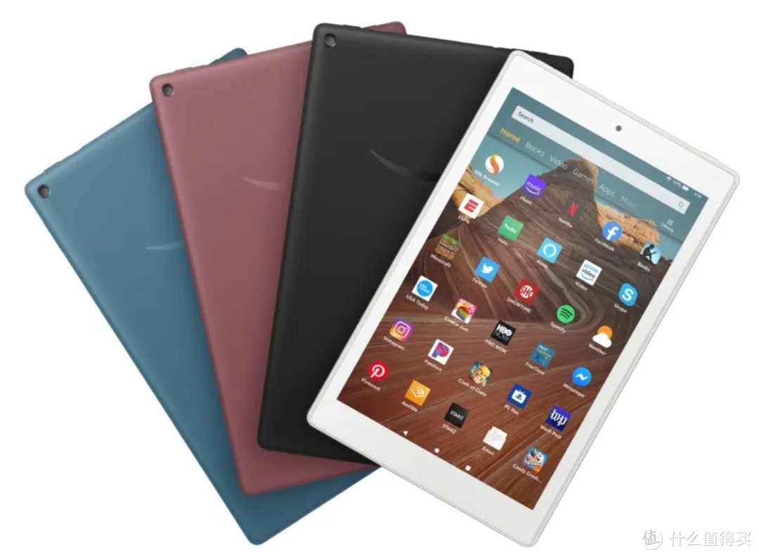 12小时续航、性能提升30%：Amazon 亚马逊 发布 新款 Fire HD 10平板电脑