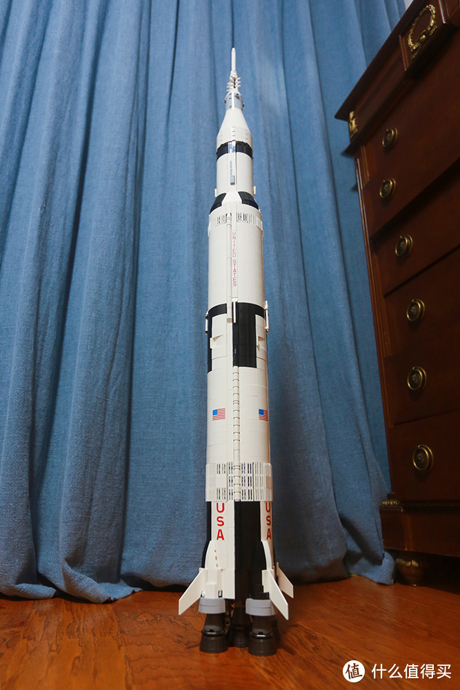 小面想去月球 -- LEGO乐高 21309 NASA APOLLO SATURN V