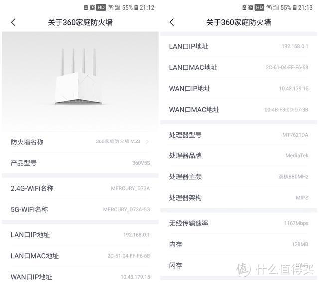 360家庭防火墙V5S体验：立式千兆、智能双频、三口盲插