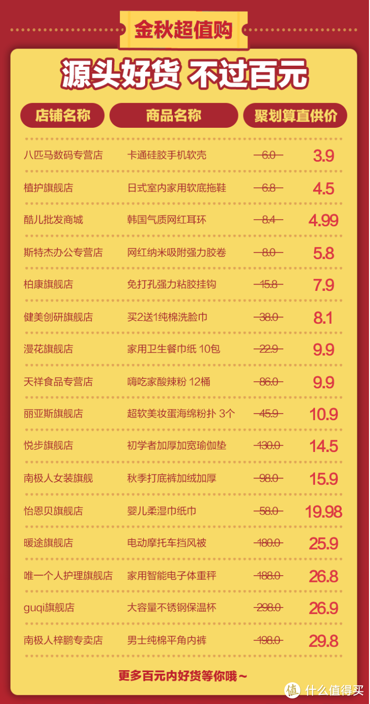 天气转凉急换衣？聚划算薅羊毛取暖攻略双手奉上！