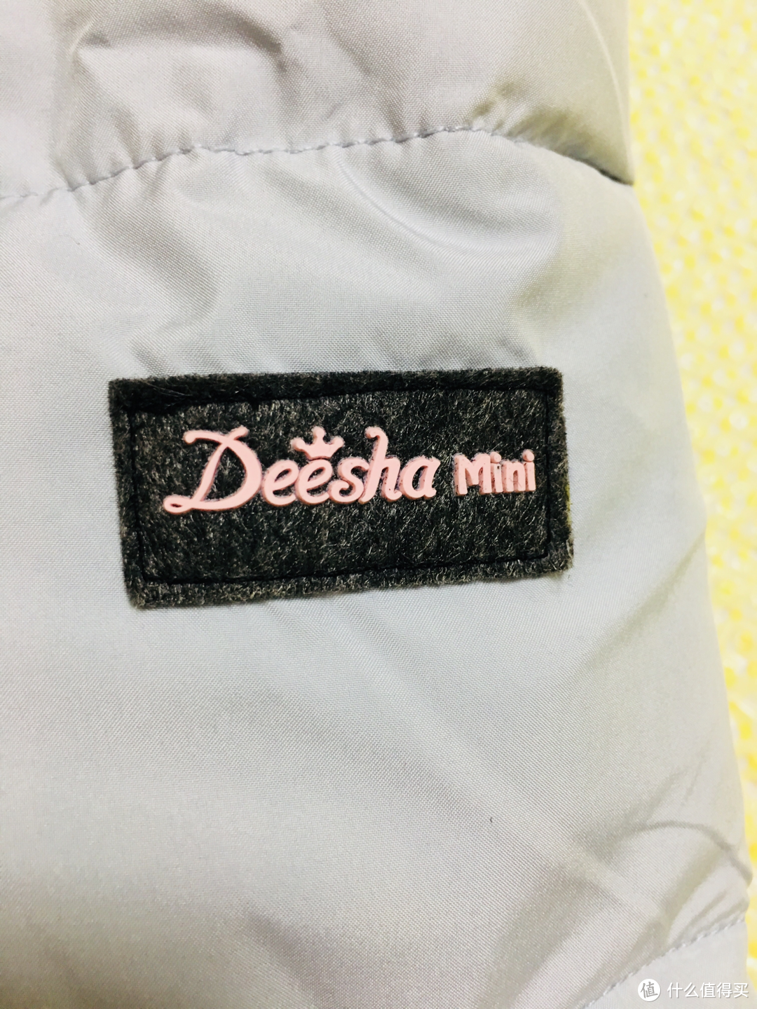 娃的冬装备起来 笛莎deesha mini 爱心口袋棉服