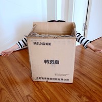 美菱 MFSJ-205 台式电风扇图片展示(扇叶|logo|提手|机关|脚垫)