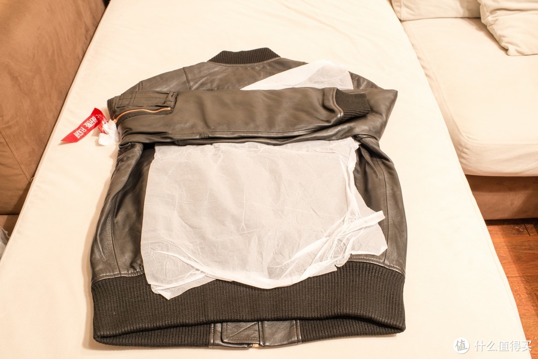 Alpha industries 欧版 MA-1 VF PM Leather Jacket