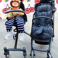 可可乐园婴儿推车评测体验(轮子|遮阳篷|置物袋|安全带|重量)