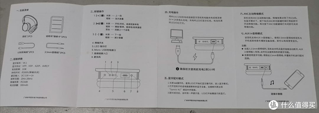 【使用体验】国产200+的主动降噪头戴蓝牙耳机——Samini N1