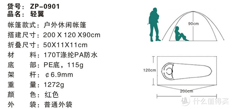 欧德仕双人帐篷——假期出行好帮手