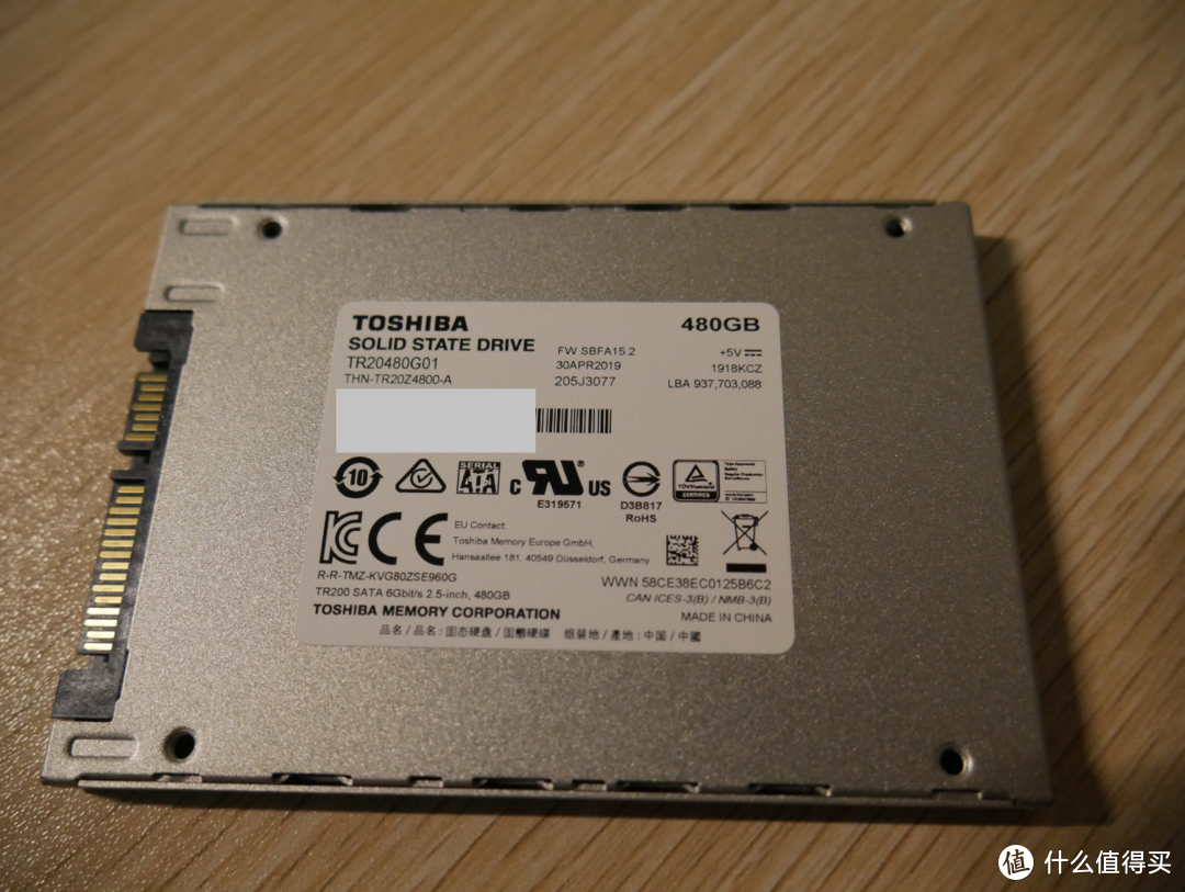 历史低价！拼多多东芝TR200(480GB)固态硬盘到我家，上上手！