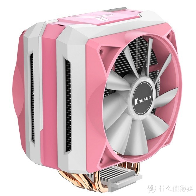 萌妹专属：JONSBO 乔思伯 发布 CR-1100 Pink “樱花粉” 高端散热器