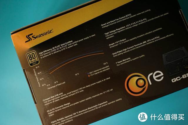 我也入手了1瓦1元的高级电源了，海韵CORE GC650开箱