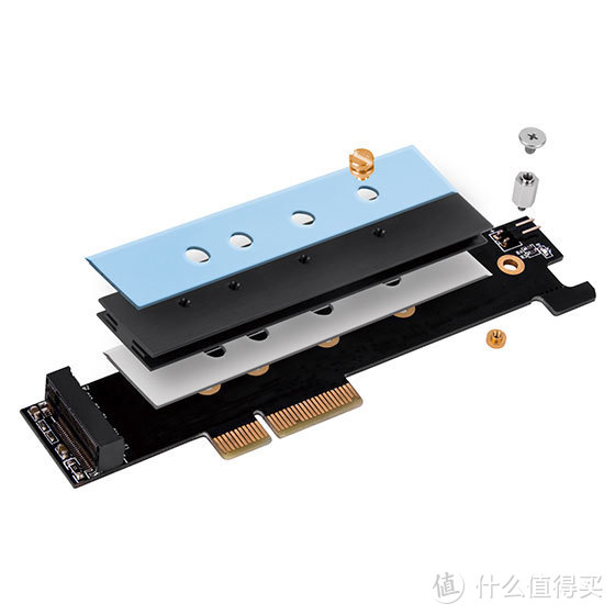 HTPC超薄ITX平台福音：SILVER STONE 银欣 发布 ECM26 PCIe M.2 扩展器